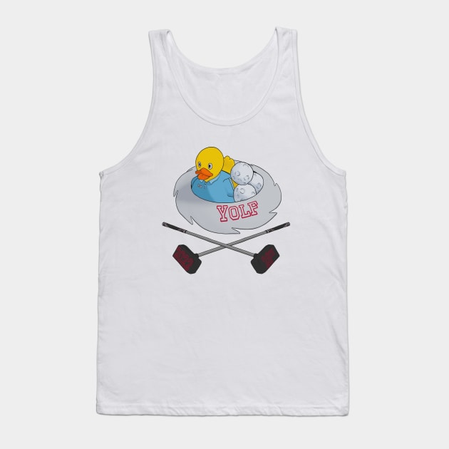 Yolf Duck Tank Top by Fowl Friendly